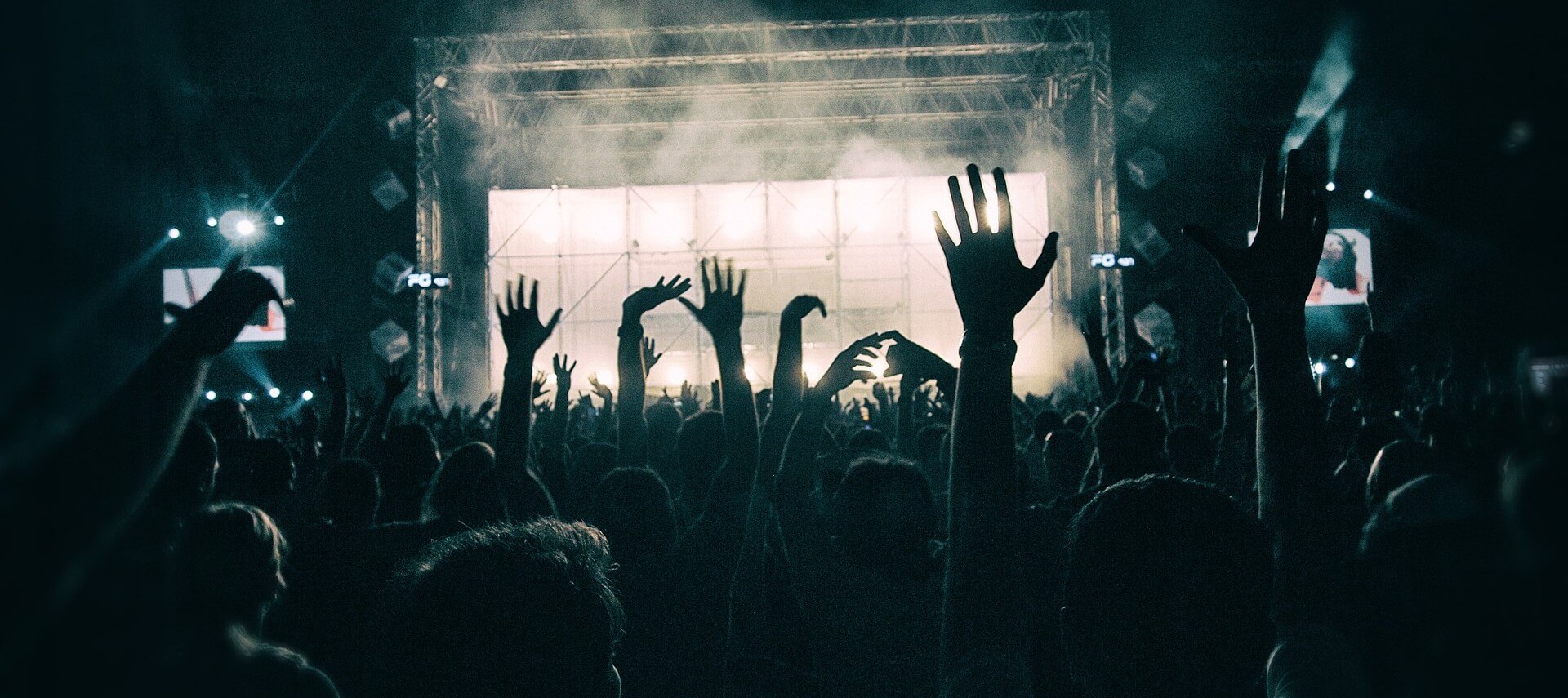 crowd at a concert