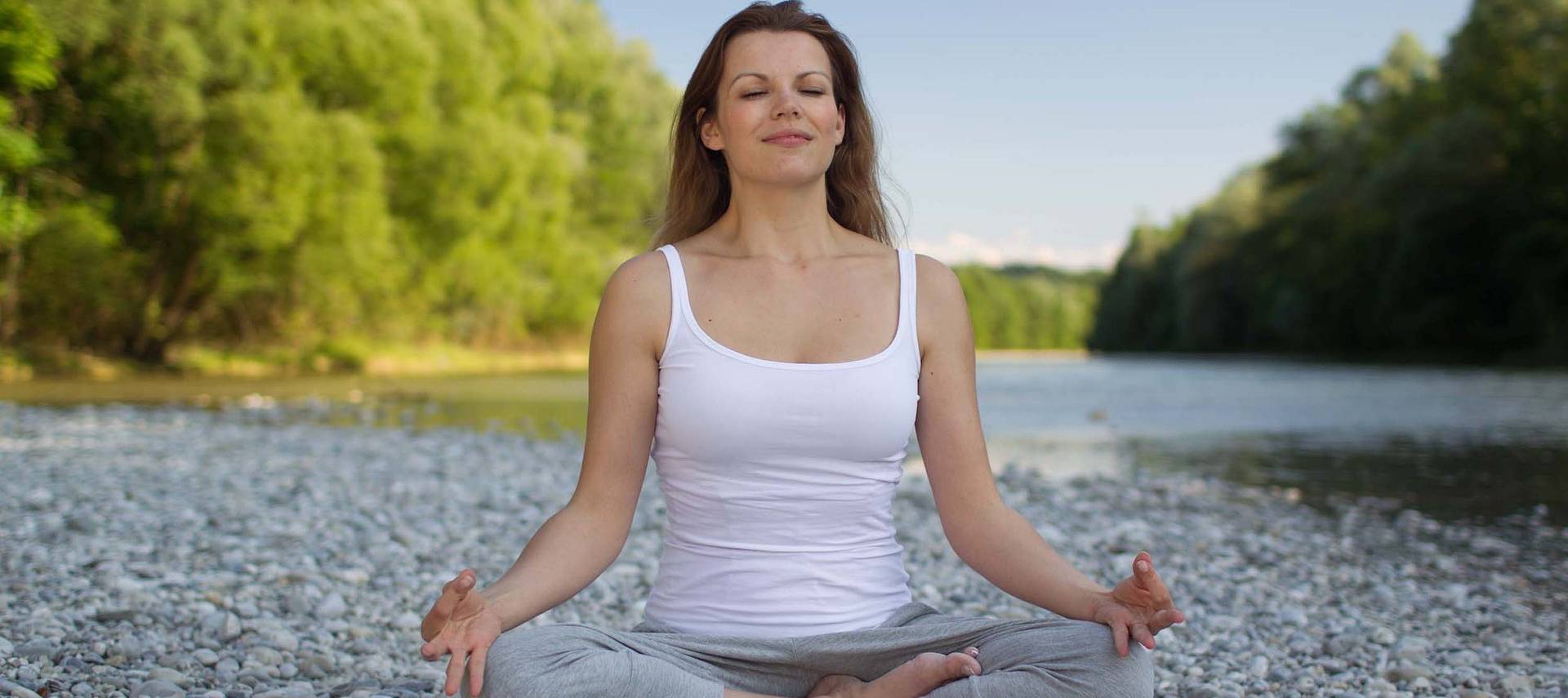 woman in a yoga pose